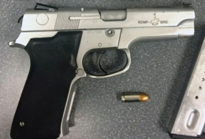 RCMP loses handgun – twice