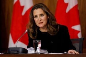 Opinion: Freeland departs, after a heroic effort to hold the deficit to -billion